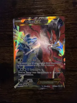 Yveltal EX XY150a - Full Art Ultra Rare - Pokemon XY Black Star Promo 2017 LP - Image 2