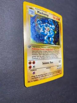 Machamp 008/102 Base Set HOLO Pokemon TCG RARE - Image 3