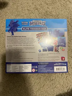 Pokemon Battle Styles ETB Rapid Strike Urshifu Box Blue - Small Rip In Plastic - Image 4