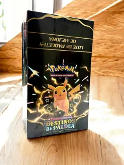 Pokemon TCG Paldean Fates (SV4.5) BOOSTER BUNDLE DISPLAY BOX 10 Bundle Spanish - Image 1