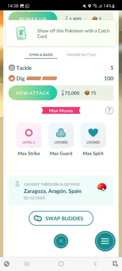 Pokemon Go Shiny Dynomax Eevee - Image 2