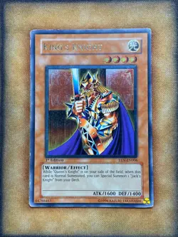 Yugioh King's Knight EEN-EN006 Ultimate Rare 1st Ed MP - Image 1