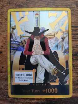 Dracule Mihawk Gold DON!! OP14 The Azure Sea’s Seven One Piece Mint Condition - Image 1