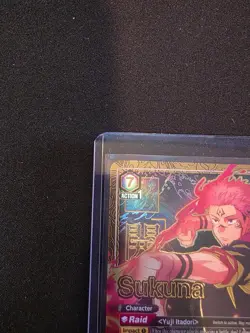 Sukuna 3*** Star Super Rare Alternate Art Union Arena Jujutsu Kaisen Vol. 2 Mint - Image 3