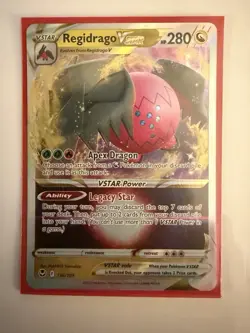 Regidrago VSTAR - 136/195 - Pokemon Silver Tempest Ultra Rare Card NM - Image 1
