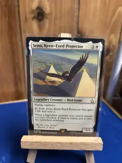 Senu, KEEN-Eyed Protector Assassin's Creed ACR #8 Magic: The Gathering Card - Image 1