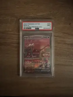Mew EX 053 151 Ultra Premium Promo Card PSA Graded Mint 9 - Image 1