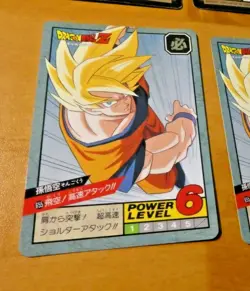 DRAGON BALL Z DBZ SUPER BATTLE PART 15 CARD REG CARTE 655 MADE IN JAPAN 1995 ** - Image 1