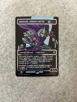 Magic: The Gathering Shredder, Shadow Master Legendary Creature Black TMNT C0088 - Image 1