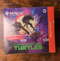 Draft Night Box Teenage Mutant Ninja Turtles TMT MTG - Image 1