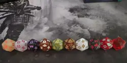 MTG - Life Counters Dice 10× LOTR + - Image 1