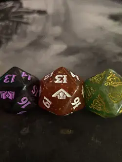 MTG - Life Counters Dice 10× LOTR + - Image 5