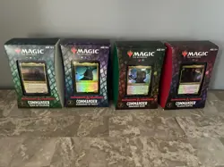 MTG Adventures in the Forgotten Realms (Set of 4 Commander Decks) - New Factory - Image 1