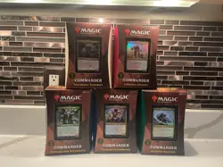 Strixhaven Commander Deck Set of 5 2021 School of Mages - MTG - Magic - Image 1