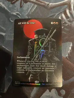 All Will Be One - 0008 - M - Foil - Borderless - TMNT - MTG - NM/M - Image 1