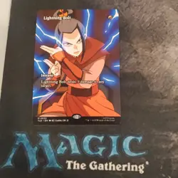 0032 Lightning Bolt Borderless Magic The Gathering Avatar - Image 1