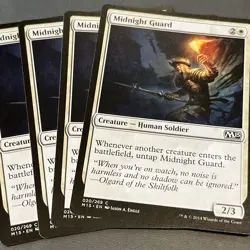 Magic the Gathering M15 Midnight Guard X6 - Image 1