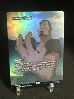 Searing Blood (Borderless - Foil) MTG: Avatar The Last Airbender M 0035 - Image 3