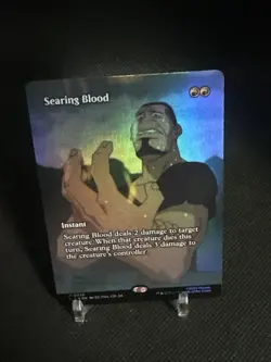 Searing Blood (Borderless - Foil) MTG: Avatar The Last Airbender M 0035 - Image 4