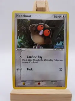 Pokemon Reverse Foil Card : Hoothoot 59/115 (Ex Unseen Forces) - Image 1