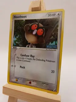 Pokemon Reverse Foil Card : Hoothoot 59/115 (Ex Unseen Forces) - Image 3