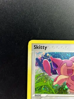 Pokemon Skitty 64/92 Reverse Holo Stamped Ex Legend Maker - NM SWIRL 🌀 - Image 3