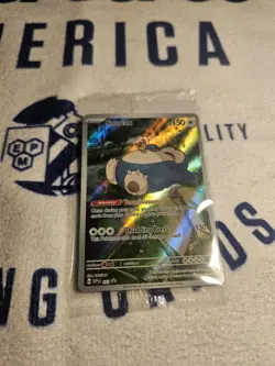 Snorlax 051 Pokemon Center Exclusive S&V 151 Sealed Promo Clean - Image 1