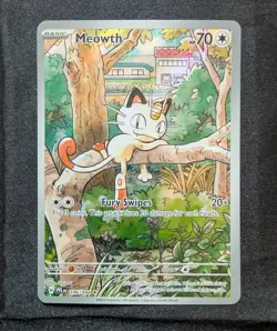 Pokemon 2025 Meowth 106/094 ME: 02 Phantasmal Flames IR NM/NM+ **FREE SHIPPING** - Image 1