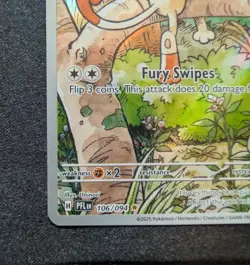 Pokemon 2025 Meowth 106/094 ME: 02 Phantasmal Flames IR NM/NM+ **FREE SHIPPING** - Image 5