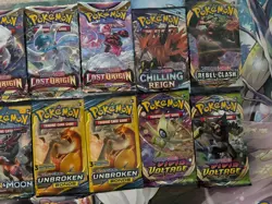 Pokemon TCG assorted Booster Packs 15 total,what you see is what you get - Image 4