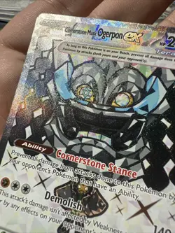 CORNERSTONE MASK OGERPON EX 199/167 TWILIGHT MASQUERADE POKEMON (FULL ART, NM) - Image 4