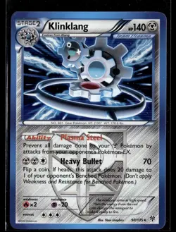 Klinklang 90/135 Plasma Storm Rare Holo Pokemon LP - Image 1