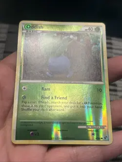 Pokemon TCG Oddish Reverse Holo 60/90 Undaunted 2010- LP - Image 3