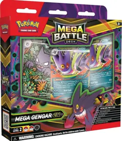 New Pokemon TCG Mega Battle Deck Mega Gengar EX | MEP027 Promo | Fast Delivery - Image 1