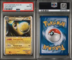 Pokemon TCG 2010 HG&SS Unleashed Lanturn Prime 86/95 Holo - PSA 8 - Image 1