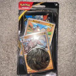 Pokemon TCG Mega Evolution Checklane Blister Rockruff & Lycanroc - Image 2