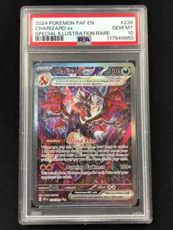 Pokemon 2024 Charizard EX 234/091 PSA 10 - Image 1