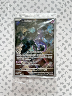 Mewtwo SVP 052 Black Star Promo SEALED Pokemon TCG Scarlet & Violet 151 UPC - Image 1