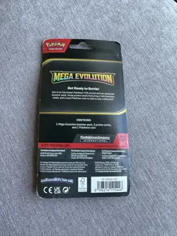 Pokemon Mega Evolution Premium Checklane Blister Pokemon Booster Pack Tyranitar - Image 2
