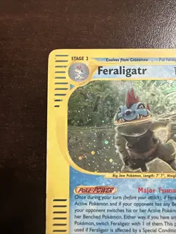 Feraligatr 12/165 Holo Pokemon TCG Expedition DMG - Image 2
