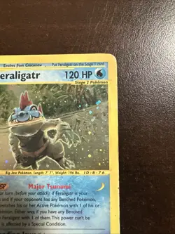 Feraligatr 12/165 Holo Pokemon TCG Expedition DMG - Image 3