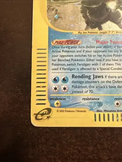 Feraligatr 12/165 Holo Pokemon TCG Expedition DMG - Image 5