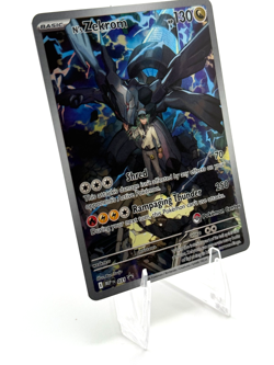 Pokemon N's Zekrom Pokemon Center Exclusive Promo Mega Evolution Promo 031 - Image 3