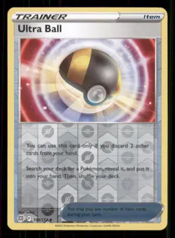 Ultra Ball SWSH09: Brilliant Stars #150/172 Uncommon Reverse Holo Pokemon LP - Image 1