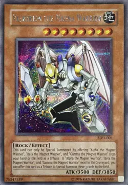 Valkyrion The Magna Warrior SDD-001 Promo Prismatic Secret Rare VLP - Image 1