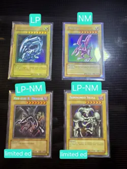 Yugioh 1996 Vintage 36 Cards ALL HOLO lot -SEE SCRIP Rare, 1st ed, lmt ed. etc - Image 2