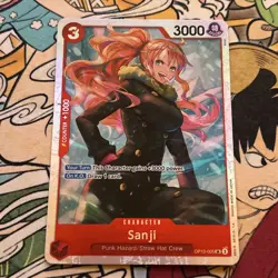 Sanji OP10-005 Royal Blood One Piece English TCG Super Rare SR - Image 1