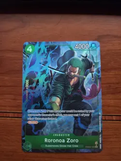 Roronoa Zoro PRB02-006 R Alt Art Holo - One Piece The Best Vol. 2 -English - Image 1