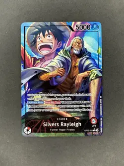 Silvers Rayleigh (Alt Art) OP12-001 L Legacy of the Master - ONE PIECE English - Image 1