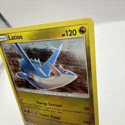 Pokemon Card TCG Latios SM136 Black Star Promo Cosmos Holo 2018 NM SWIRL - Image 3